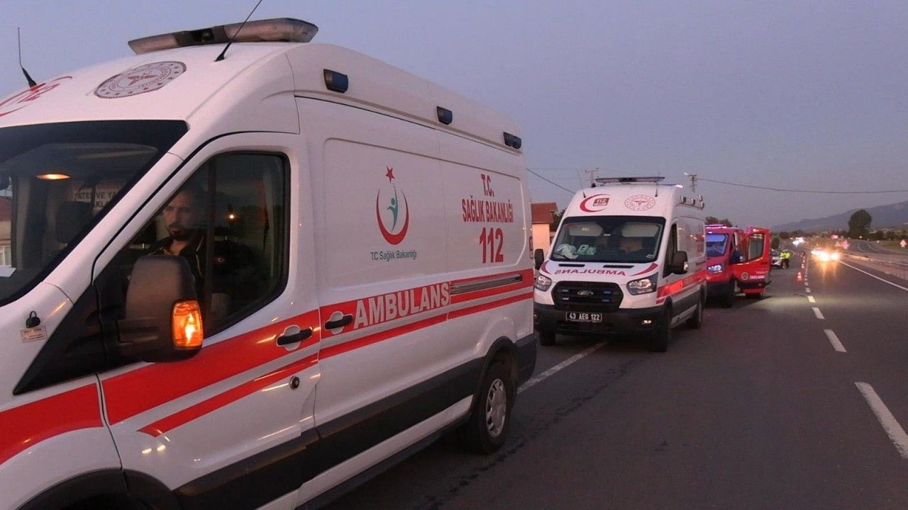 Kütahya trafik kazası 23 Haziran