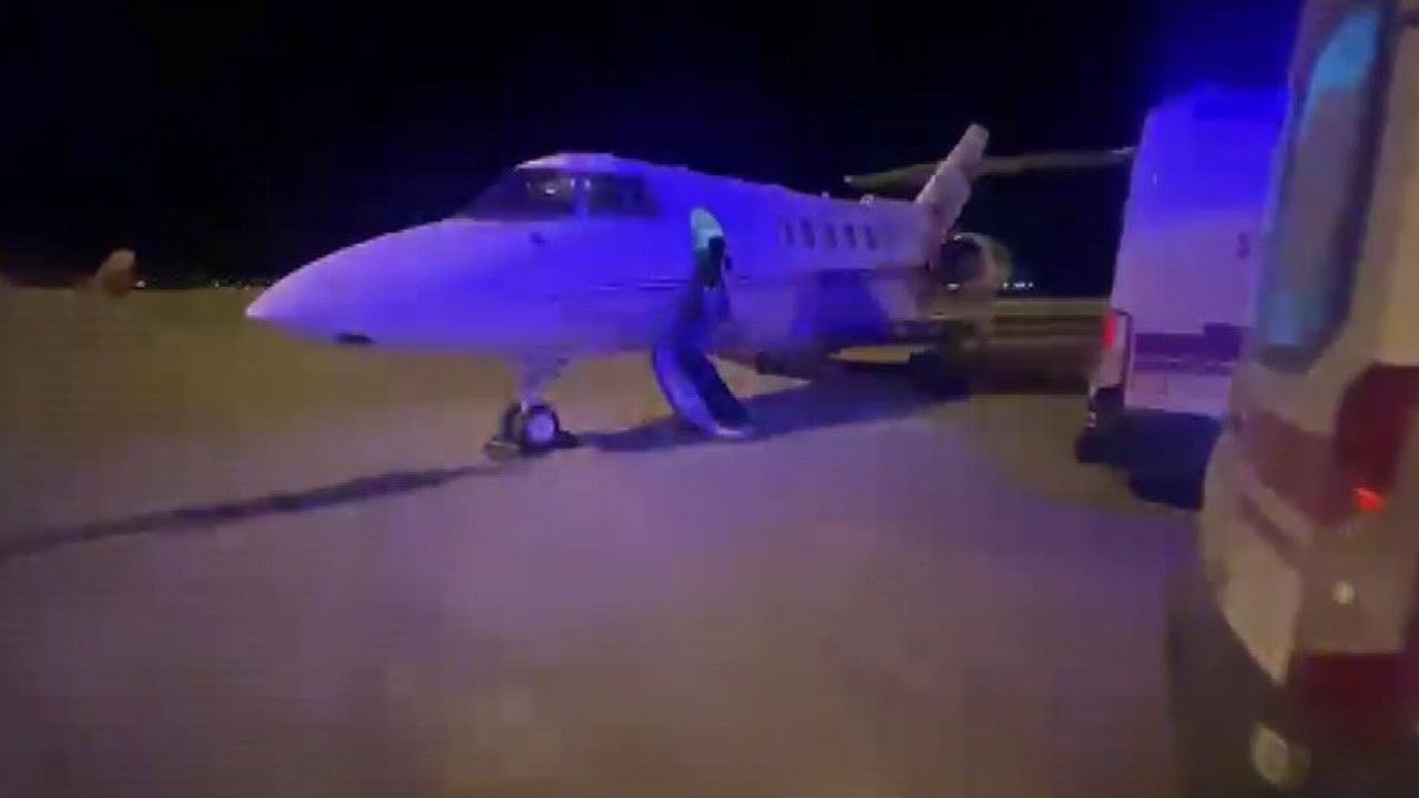 Bitlis'te 2 günlük bebek uçak ambulansla Konya'ya sevk edildi