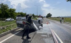 Bolu'da Trafik Kazalarında 1 Kişi Yaralandı