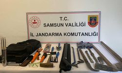 Samsun'da Kaçak Kazı Yapan 3 Zanlı Suçüstü Yakalandı