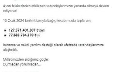 AFAD: 77 Milyar 683 Milyon Lirayı Afetzedelere Ulaştırdık