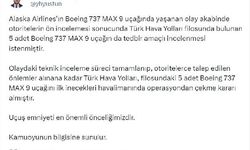 THY, Boeing 737 MAX 9 Tipi Uçakları Operasyondan Çekti