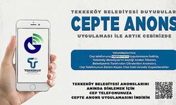 Tekkeköy’de Cepte Anons Uygulaması Başladı