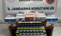 Samsun'da 7 Bin 300 Makaron Ele Geçirildi