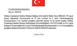 Fatih Karahan, Merkez Bankası Başkanlığına Getirildi