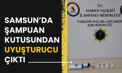 Samsun’a Şampuan Kutusunda Uyuşturucu Getirdi