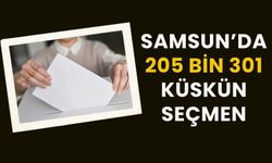 Samsun’da 205 Bin 301 Seçmen Sandığa Gitmedi