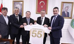 Samsunspor'dan Başkan İhsan Kurnaz'a Ziyaret