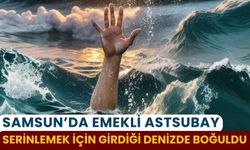 Samsun'da Emekli Astsubay Denizde Boğuldu