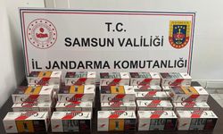 Samsun'da 6 Bin 800 Bandrolsüz Makaron Ele Geçirildi