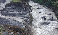 Artvin'de Sağanak Hasara Yol Açtı