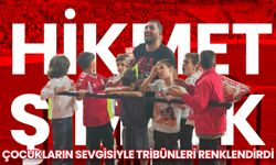 Hikmet Şimşek Çocukların Sevgisiyle Tribünleri Renklendirdi