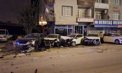 Samsun'da Alkollü Sürücü 5 Araca ve Trafoya Çarparak Durdu