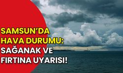 Samsun’da Hava Durumu: Sağanak ve Fırtına Uyarısı!