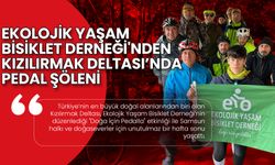 Ekolojik Yaşam Bisiklet Derneği'nden Kızılırmak Deltası’nda Pedal Şöleni