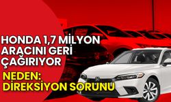 Honda 1,7 Milyon Aracını Geri Çağırıyor