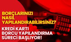 Kredi Kartı Borcu Yapılandırma Süreci Başlıyor!