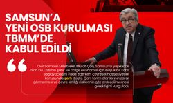 Samsun’a Yeni OSB Kurulması TBMM’de Kabul Edildi: CHP’li Murat Çan Şerh Koydu