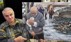 71 Yaşındaki Ressam Abdullah Özduman’ın Sanat Yolculuğu