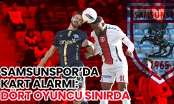 Samsunspor’da Kart Alarmı: Dört Oyuncu Sınırda