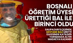 İsmail Hodziç Samsun'da Ürettiği Balla Bosna'da Birinci Oldu