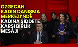 Özgecan Kadın Danışma Merkezi’nde Kadına Şiddete Karşı Birlik Mesajı