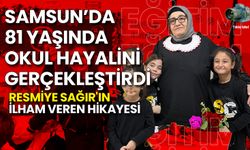 Samsun'da 81 Yaşında Okula Giden Kadın İlham Kaynağı Oldu