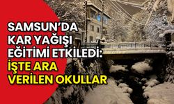 Samsun’da Kar Yağışı Eğitimi Etkiledi: İşte Ara Verilen Okullar