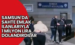 Samsun'da Sahte Emlak İlanlarıyla 1 Milyon Lira Dolandırdılar