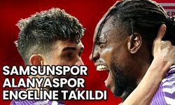 Samsunspor Alanyaspor Engeline Takıldı: 1-1