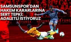 Samsunspor'dan Hakem Kararlarına Sert Tepki