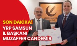 Son Dakika! YRP Samsun İl Başkanı Muzaffer Candemir