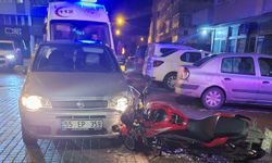 Samsun'da Otomobille Çarpışan Motosikletteki 2 Kişi Yaralandı