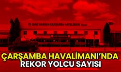 Samsun Çarşamba Havalimanı'nda 11 Ayda 1,3 Milyon Yolcuya Hizmet