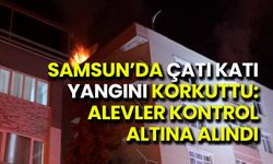 Samsun’da Çatı Katı Yangını Korkuttu: Alevler Kontrol Altına Alındı