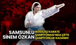 Sinem Özkan, Boğaziçi Karate Şampiyonası’nda Çifte Şampiyonluk Kazandı!