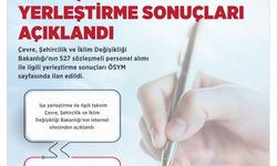 Bakanlık: 527 sözleşmeli personel istihdamına ilişkin takvim duyuruldu