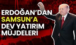 Cumhurbaşkanı Erdoğan’dan Samsun’a Dev Yatırım Müjdeleri