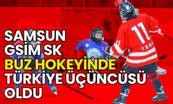 Samsun GSİM SK Buz Hokeyinde Türkiye Üçüncüsü Oldu