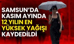 Samsun’da Kasım Ayında 12 Yılın En Yüksek Yağışı Kaydedildi