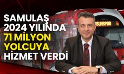 SAMULAŞ 1 Yılda 71 Milyon Yolcuya Hizmet Verdi