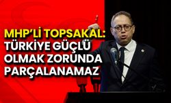MHP’li Topsakal: Türkiye Güçlü Olmak Zorunda, Parçalanamaz