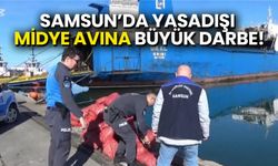 Samsun’da Yasadışı Midye Avına Büyük Darbe!