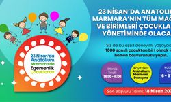 Anatolium Marmara’da 23 Nisan’a özel etkinlik düzenlenecek
