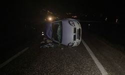 Karabük’te devrilen otomobilde 3’ü çocuk 5 kişi yaralandı