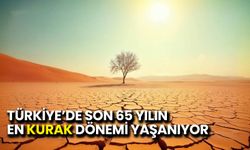 Türkiye’de Son 65 Yılın En Kurak Dönemi Yaşanıyor