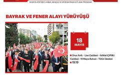 Samsun’da 19 Mayıs Coşkusu: Dev Türk Bayrağı ile Fener Alayı