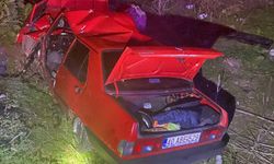 Ankara’da şarampole yuvarlanan otomobilin sürücüsü öldü
