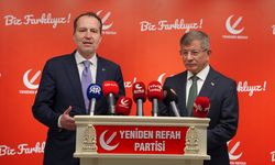 Fatih Erbakan ve Davutoğlu, bir araya geldi