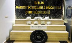 Otomobilin yedek lastiğinden uyuşturucu çıktı; 4 tutuklama